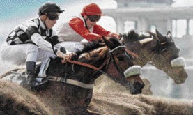 Champions du monde, m�daill�s olympiques et les meilleurs jockeys d'obstacle au Gras Savoye Grand Steeple-Chase de Paris le dimanche 20 mai