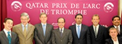 Conf�rence de presse du Qatar Prix de l'Arc de Triomphe 2009